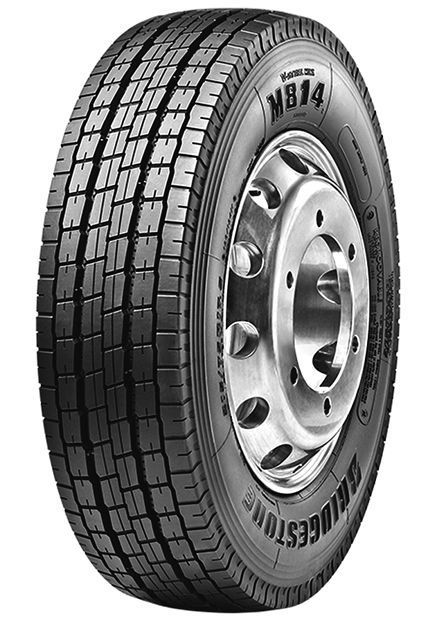 215/75R17.5 BRIDGESTONE M814 126/124M - LLANTA DE TRACCIÓN MIXTA PARA CAMIÓN