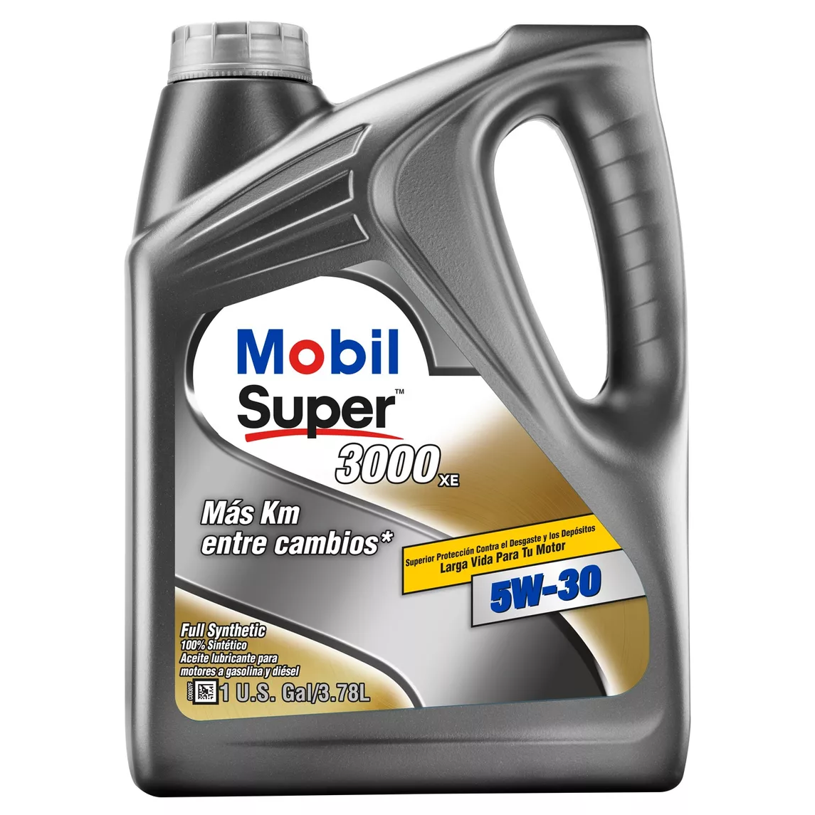5W-30 MOBIL SUPER 3000 XE (SINTÉTICO) Galón