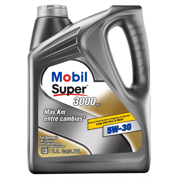 5W-30 MOBIL SUPER 3000 XE (SINTÉTICO) Galón